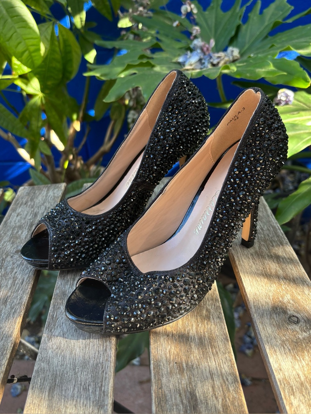 Lauren Lorraine Rhinestone Stilettos
